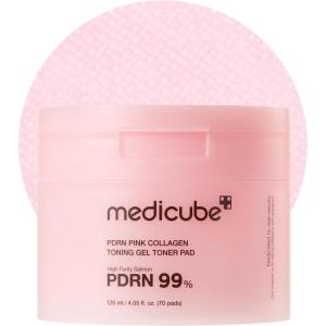 imagemedicube Turmeric Clarifying Toner Pad for Troubled Skin ampamp Use After Spot Care  Soothing ampamp Calming with Turmeric Niacinamide Glycolic Acid  Korean Skin Care 70 PadsPdrn Jelly Gel Pads