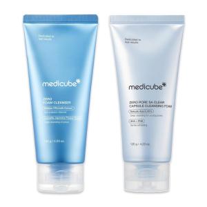 imagemedicube Zero Pore Cleanser Duo Zero Foam Cleanser and Zero Pore Clear Blue Casule Facial Deep Cleanser