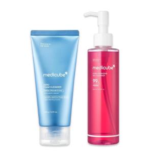 imagemedicube Gentle Cleansing Duo Zero Foam Cleanser and PDRN Jelly to Foam Cleanser