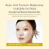 imagemedicube Day ampamp Night Kojic Acid Duo Kojic Acid Turmeric Brightening Gold Jelly Gel Mask and Kojic Acid Turmeric Clarifying Toner Pad