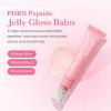 imagemedicube PDRN Peptide Jelly Gloss Balm  Moisturizing Lip Gloss with Pink Peptide Hyaluronic Acid Ceramide ampamp Shea Butter  Clear Gloss with Silver Pearl for a Plump Glossy Lips  10g