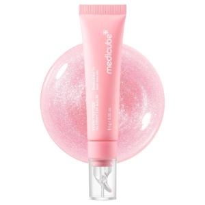 imagemedicube PDRN Peptide Jelly Gloss Balm  Moisturizing Lip Gloss with Pink Peptide Hyaluronic Acid Ceramide ampamp Shea Butter  Clear Gloss with Silver Pearl for a Plump Glossy Lips  10g
