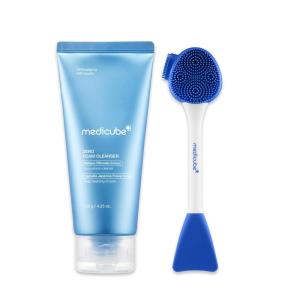 imagemedicube Zero Foam Cleanser and Pore Brush Set  Deep Pore Cleansing for Fresh Clear and Smooth Skin  Korean Skincare Set