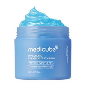 imagemedicube Hyaluronic Acid Moisturizing Jelly Cream  Daily Moisturizer for All Skin Types  Longlasting Hydration with Hyaluronic Acid Ceramides Multi Peptides  Supports Skins Natural Barrier