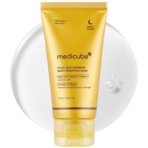 imagemedicube Turmeric Overnight Wrapping Peel Off MaskKojic Acid Tumeric