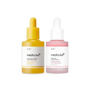 imagemedicube Viral Serum Duo for Clear and Plump Skin Kojic Acid Turmeric and Salmon DNA Pink Serum for Uneven Skin Tone ampamp Texture Care  Korean Skincare Giftable Skincare Set Stocking Stuffers