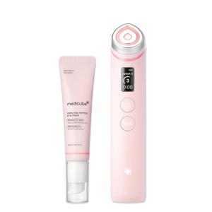 imagemedicube Booster Pro Facial Device amp Eye Care Duo Salmon DNA PDRN Pink Eye Serum and Booster Pro Pink  Retinol and PDRN For FirmerLooking Plumper Looking Skin and Smoother Skin