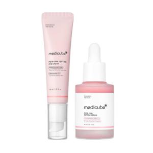 imagemedicube PDRN Peptide Serum Duo for Face amp Eye PDRN Peptide Eye Serum and Salmon DNA Facial Serum for Radiant Plump Skin  Korean Skincare