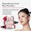 imagemedicube Peel amp Swipe Duo Hypochlorous Acid Rice Peel Shot and Red Succinic Pad for Smooth Clear Skin  Gentle Exofoliating Duo Korean Skincare Set