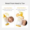 imagemedicube Turmeric Peel Shot Duo for Face amp Body Turmeric Facial amp Body Peel Shot  Exfoliating Serum Set with Vitamin C for Calming amp Glowing  Texture Refining Care with BHA PHA LHA
