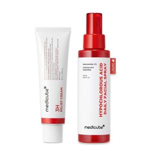 imagemedicube Calming amp Barrier Comfort Duo 3H Daily Relief Cream and Hypochlorous Acid Power Soothing Spray  Daily Soothing amp PostCare Hydration Routine