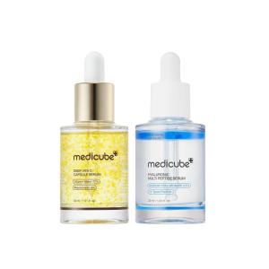 imagemedicube Deep Vita C Natural Glow Serum Duo Deep Vita C and Hyaluronic Multi Peptide PDRN Serum  Smooth Hydration Glow Care Korean Skincare