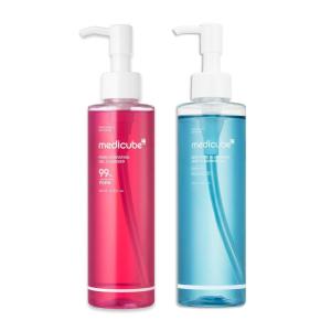 imagemedicube Jelly amp Oil Cleanser Duo PDRN Jelly to Foam and Zero Pore Blackhead Cleansing Oil for Makeup Removal amp Pore Care  Hydrating LowIrritation Daily Cleanse  Korean Skincare