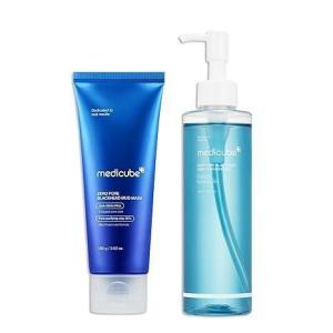 imagemedicube Korean HomeSpa Pore Care Routine Zero Pore Blackhead Mud Facial Mask and Zero Pore Blackhead Cleansing Oil