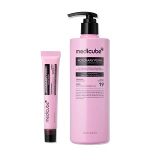 imagemedicube Rosemary PDRN Purifying amp Cooling Shampoo and Scalp Serum Duo  Purifying Shampoo amp Cooling Scalp Serum  SkincareInspired Formula for Fuller StrongerLooking Hair  Korean Hair Care