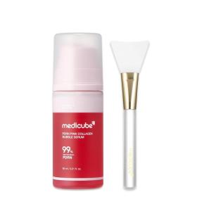 imagemedicube Viral Bubble Serum and Jelly Brush Duo PDRN Pink Collagen Bubble Serum and Jelly Brush  Lightweight BubbletoGlow Firming Skincare amp Easy Applicator  Korean Skincare