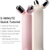 imagemedicube Mini Booster Pro Plus Cleansing Device Set  2in1 Facial Cleansing Skincare Device  Pore Makeup Excess Sebum Care  Portable Skincare Booster with 3 Modes  Korean Facial Device PinkPink