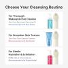imagemedicube Mini Booster Pro Plus Cleansing Device Set  2in1 Facial Cleansing Skincare Device  Pore Makeup Excess Sebum Care  Portable Skincare Booster with 3 Modes  Korean Facial Device PinkBeige