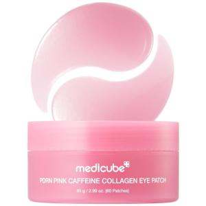 imagemedicube PDRN Caffeine Collagen Eye Patch  Gel Eye Patches for the appearance of Dark Circles Undereye Bags  Firming AgeDefying Care with Retinol Collagen  Korean Skincare  30 Pairs