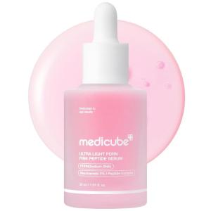 imagemedicube PDRN Pink Peptide Serum with Salmon DNA  Ultra Light Hydrating Serum with Hyaluronic Acid  FastAbsorbing Glow Care for Skin Clarity  Korean Skincare 371 fl OzUltra Light PDRN