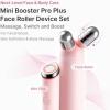imagemedicube Glass Glow Booster Duo Mini Booster Pro Plus Pink amp Collagen Jelly Cream  Enhances Absorption amp Radiance  Firming Hydrating amp Glow  Korean Facial Device Gifts for Women Skincare Set