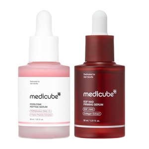 image:imagemedicube Firming amp AntiAging Serum Duo PDRN and NAD EGF Serum  Pink Glow Serum with Peptides PDRN and NAD EGF Collagen for Wrinkle Appearance Elasticity  Korean Skincare Gifts for Women