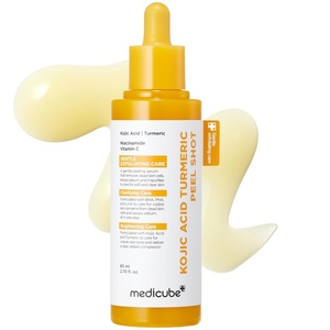 image:imagemedicube Peel Shot with Kojic Acid Turmeric  Reset in One Step  Gentle Exfoliating Serum with BHA LHA PHA for Dead Skin Cells Blackheads Excess Sebum  For Dull Rough Troubled Skin  27 flozKojic Acid