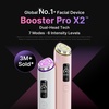 image:imagemedicube Booster Pro X2  7in1 Glow Beauty Device  2X Care for Glow Pores Skin Definition amp Radiance  Customized Dual amp Sheet Mask Boost Modes  Korean Skincare Device  PinkWhite